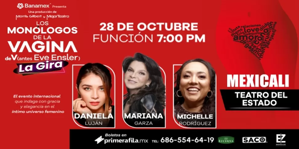 Los Monólogos de la Vagina, Mexicali 2026 en Mexicali — boletos y fecha